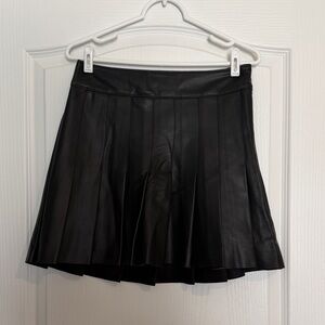 Abercrombie & Fitch Vegan Leather Skirt